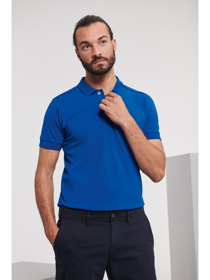 Russell Mens Stretch Polo 